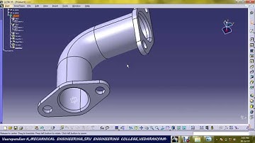 ELBOW PIPE DESIGN USING CATIA v5