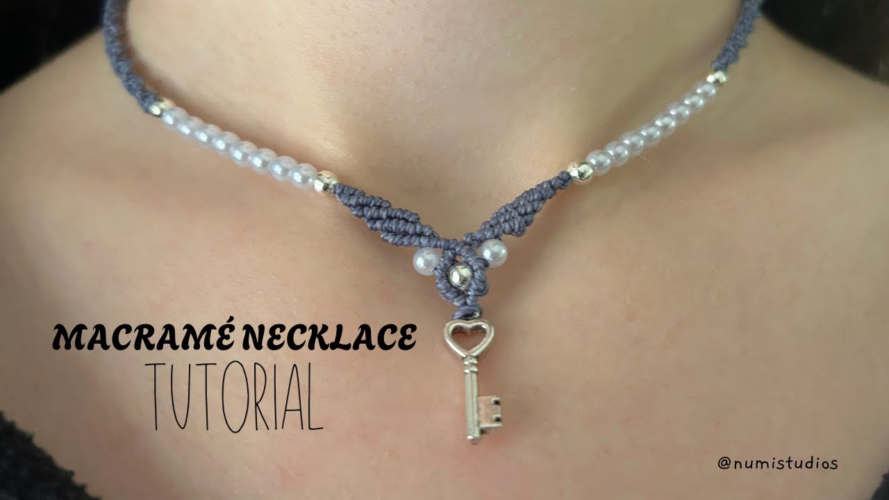 Как сделать красивое ожерелье с бусинами и восковым шнуром — Пошаговое руководство