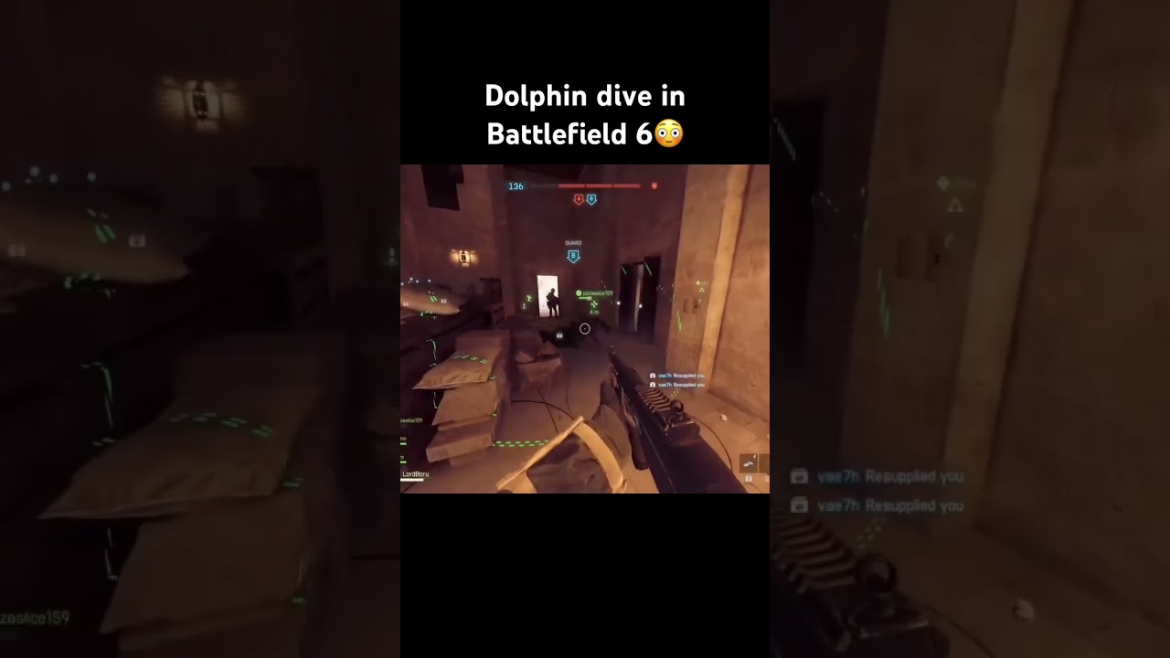 Dolphin dive in Battlefield 6😳 