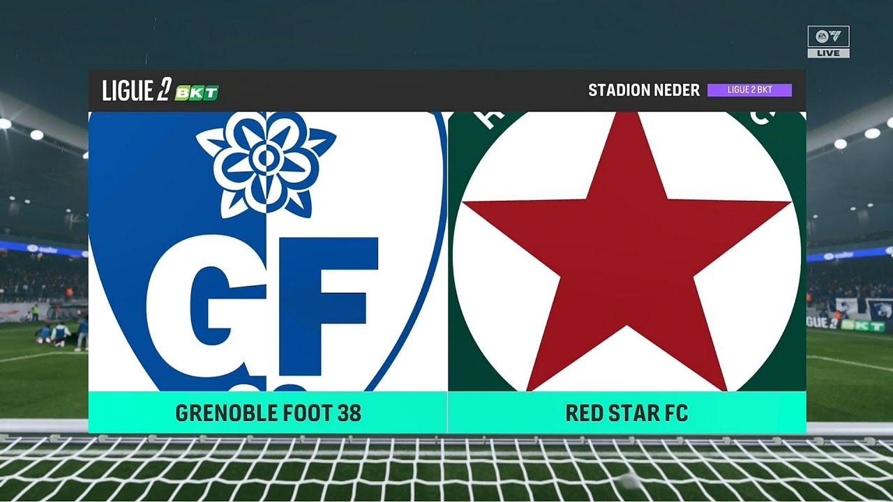 EA Sports FC 26 | Гренобль против Звезды - Лига 2 BKT | Геймплей на PS5