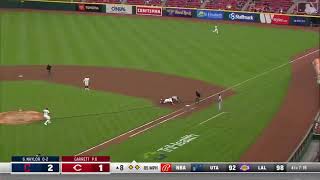 Cincinnati Reds Unconventional Triple Play