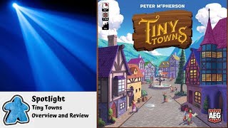 Spotlight - Tiny Towns Overview and Review
After a quick rules overview, I discuss what I do and don’t like and who may or may not like Peter McPherson’s Tiny Towns, published by Alderac Entertainment Group.
Unboxing - https://youtu.be/WnCQBgR15W0
Setup and Gameplay - https://youtu.be/G5PBZjBdGLk
You can purchase Tiny Towns and many other great games at https://www.MacronovaGames.com
Use Code 10offMAP for 10% off of products with a manufacturer minimum advertised price program.
Find us on Social Media
Youtube - https://www.youtube.com/c/BlueGiantMedia
Facebook - https://www.facebook.com/BlueGiantMedia/
Macronova Games - https://www.facebook.com/MacronovaGames/
Instagram - https://www.instagram.com/MacronovaGames/
Twitter - https://twitter.com/MacronovaGames
BoardGameGeek - https://www.boardgamegeek.com/user/Blue%20Giant
Patreon - https://www.patreon.com/MacronovaGames
Table of Ultimate Gaming - https://ultimategametable.com?rfsn=2311887.6377e MACRONOVAGAMES50 Spotlight - Tiny Towns Overview and Review