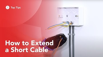 How to Extend a Short Cable