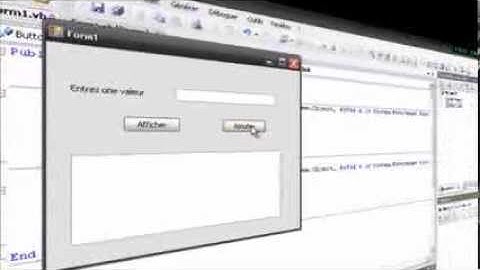 Les tableaux et les structures-VB.net-Tutoriels TDI