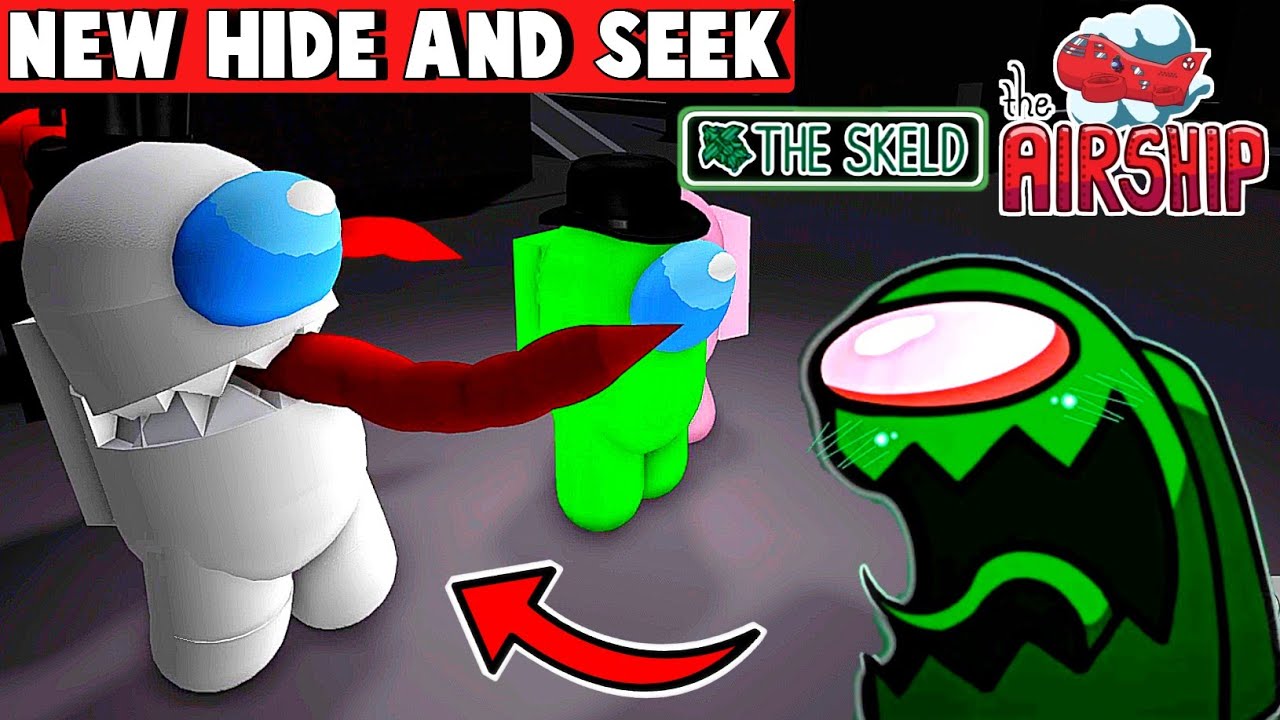 Among Us - Hide N Seek 3D - Hider/Seeker Gameplay (Roblox) Part 381 ...