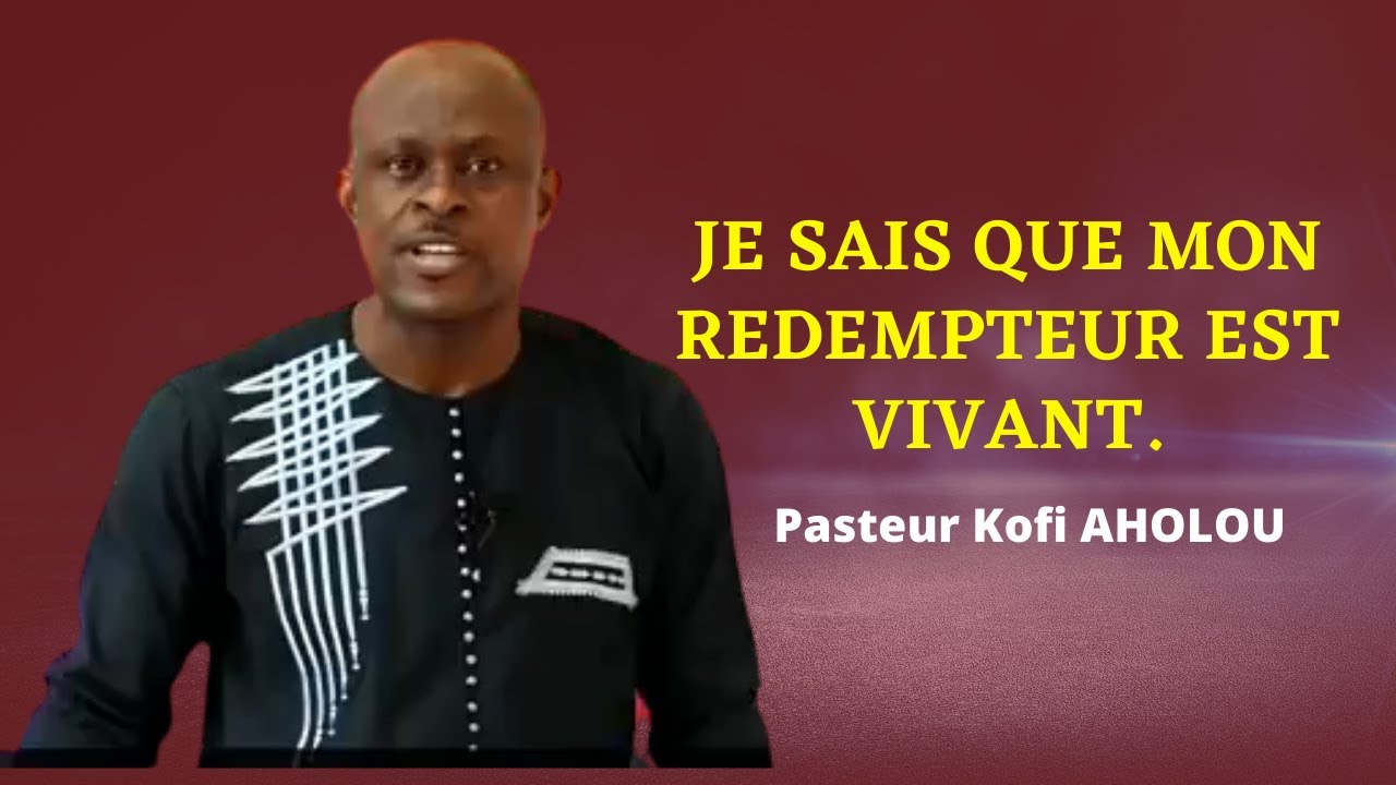 Je Sais Que Mon Rédempteur Est Vivant
