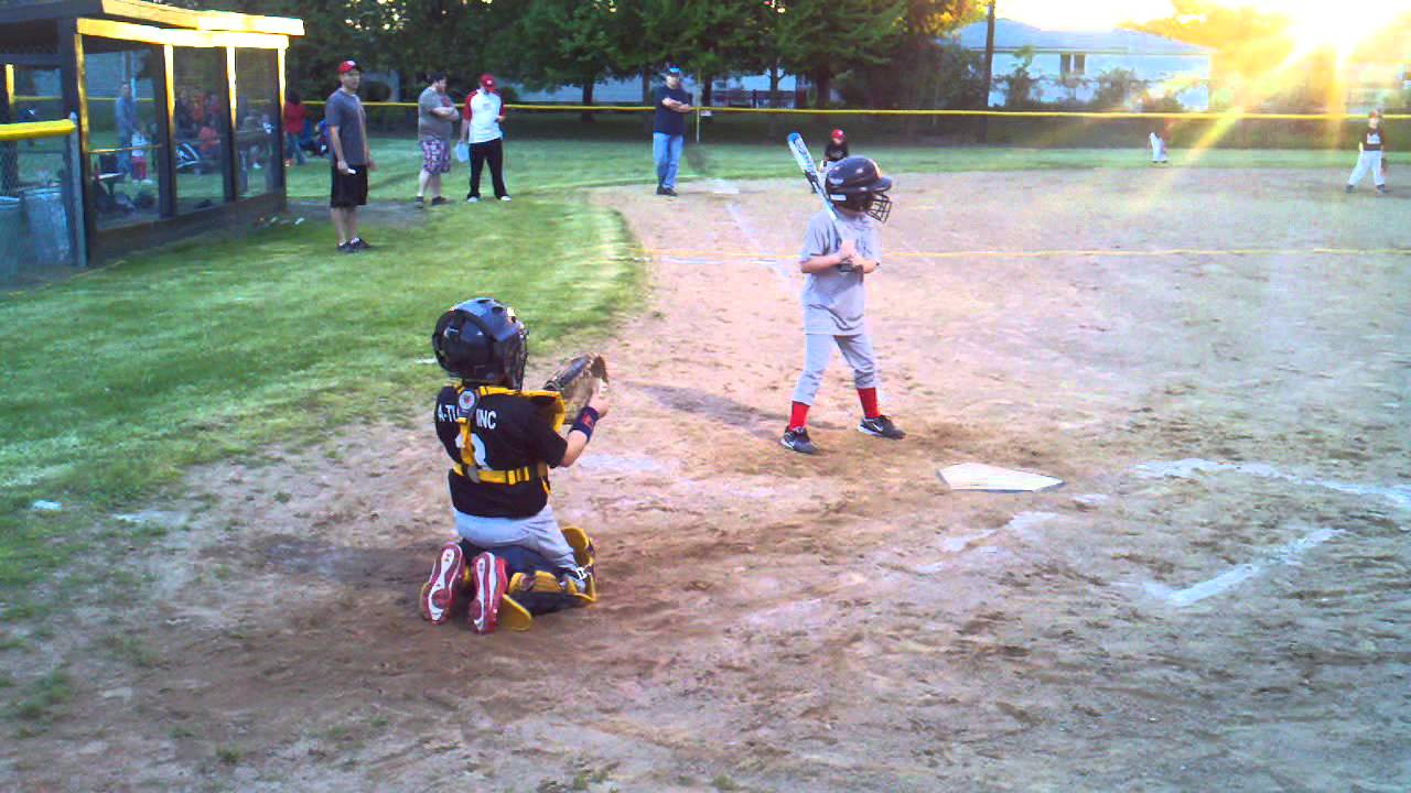 6 year old catcher blocking ball in dirt YouTube