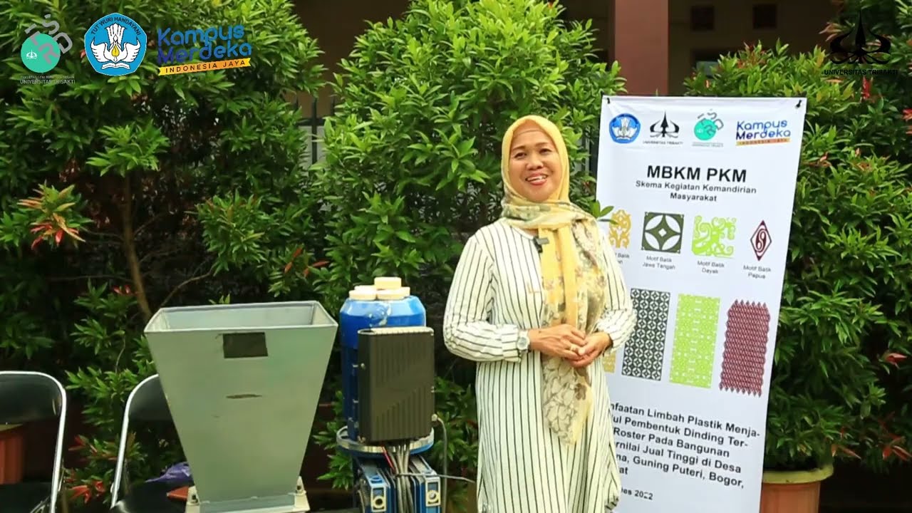 Modul Rister PEMANFAATAN LIMBAH PLASTIK MENJADI MODUL PEMBENTUK DINDING TERAWANG ...