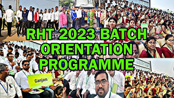 RHT ORIENTATION PROGRAMME IN KALINGA STADIUM BHUBANESWAR //RHT 2023 BATCH //