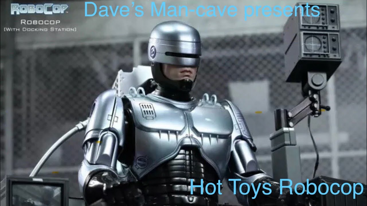 Hot Toys Robocop with mechanical chair 1/6 scale - YouTube
