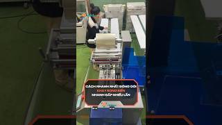 Máy đóng gói rong biển tăng gấp 3 lần năng suất đóng gói #vnpackpro #maydonggoirongbien #shorts