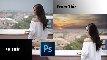 2 min Photoshop : Changing Sky