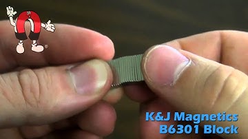 K&J Magnetics B6301 Product Video