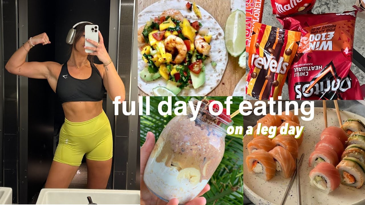 ФИТНЕС-ИНФЛЮЕНСЕР ПИТАЕТСЯ ИНТУИТИВНО | что я ем в день тренировок ног | millyg_fit