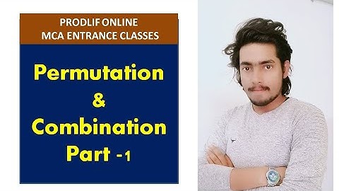 PERMUTATION AND COMBINATION PART 1 | NIMCET ONLINE CLASSES