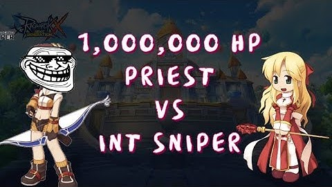 1M HP PRIEST VS INT SNIPER |  KVM BATTLES EPISODE 4 | Ragnarok X: Next Generation SEA