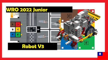 WRO 2022 Junior Robot V3 Strategy .155 points