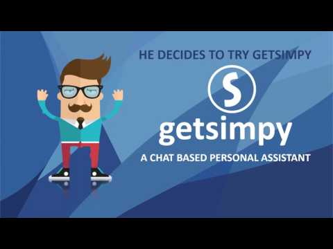 Getsimpy : Chat Based Personal Assistant