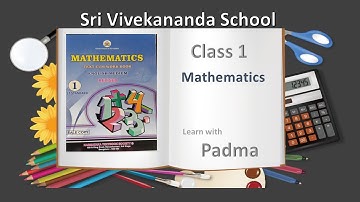 Karnataka state syllabus 1st std Mathematics Lesson-1