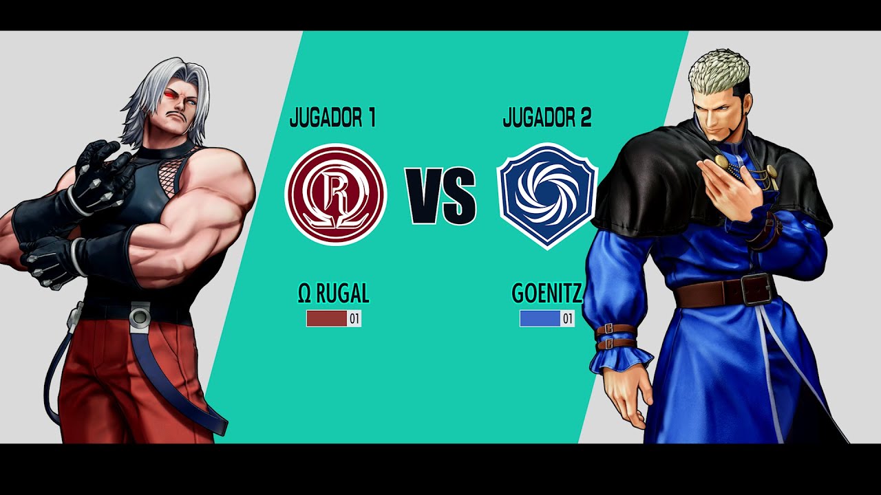 THE KING OF FIGHTERS XV RUGAL VS GOENITZ - YouTube