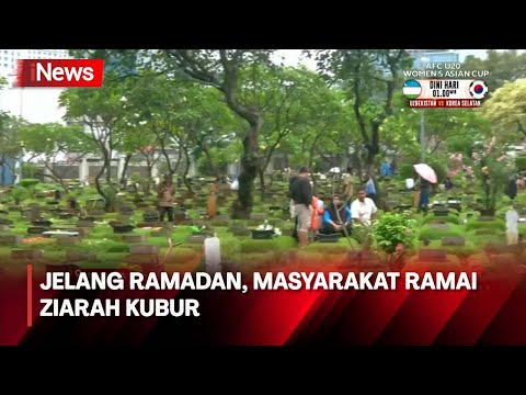 Jelang Bulan Suci Ramadan, Masyarakat Ramai Ziarah Kubur  - iNews Prime 09/03