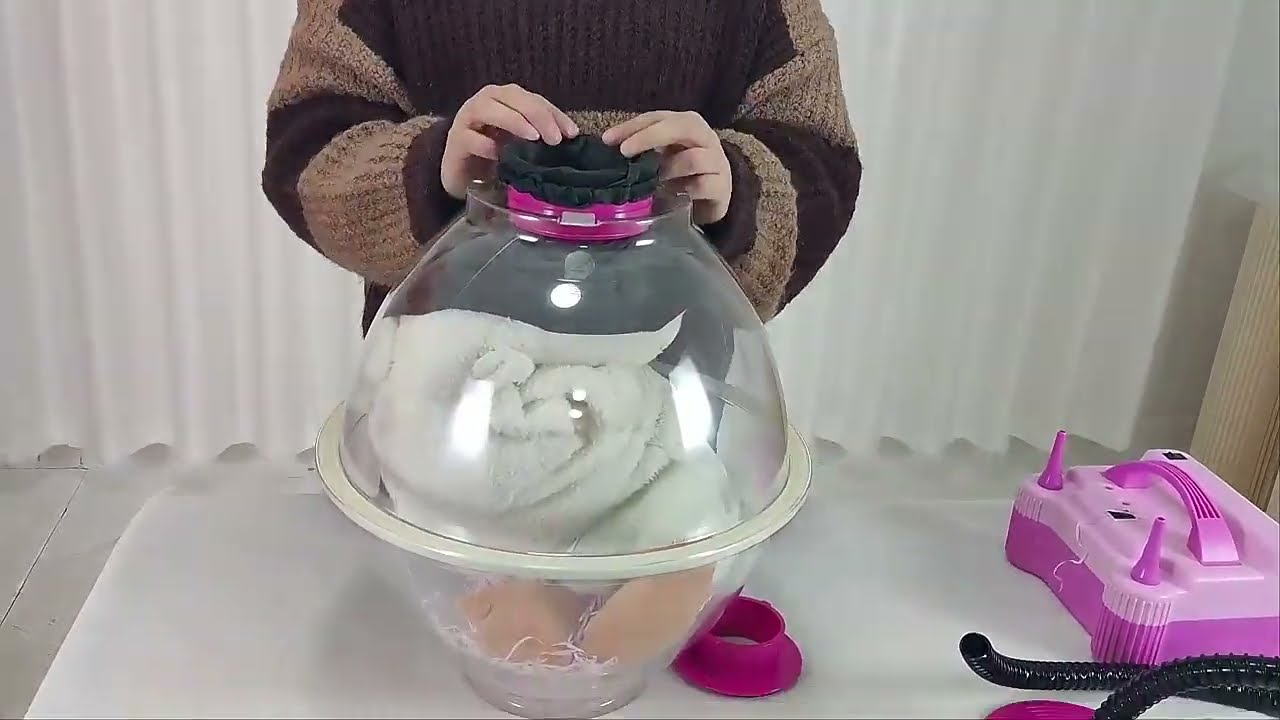 How to use a balloon stuffing machine？