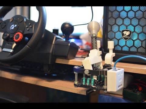 H-Shifter для ETS2 на ender2. Как сделать МКПП для авто симуляторов.