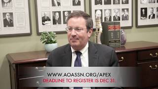 Dr. Wright talks about the APEX Leadership Certificate Program