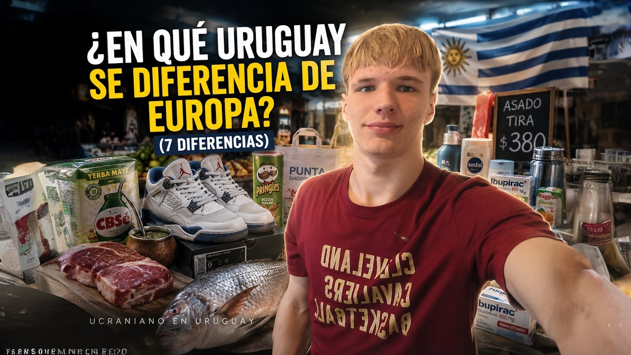 7 cosas de Uruguay que son normales aquí pero NO existen en Europa | Ucraniano en Uruguay