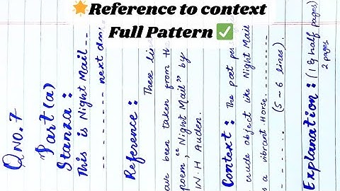 Class 11th | Reference to context🌟|Full pattern ✅ with details| Poem Stanza Q.7 | Educational skills