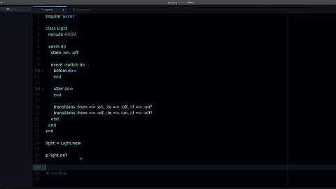 How to Use The AASM Gem To Create State Machines