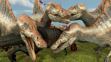 SUPER DINOSAUR FOOTBALL BATTLE DEATH MATCH!!!  | Beast Battle Simulator | Ep2