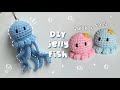 Crochet No sew Octopus amp Jellyfish Tutorial Beginner 