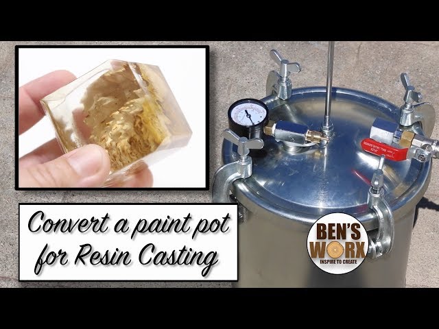 Converting a Harbor Freight Pressure Pot for Resin Casting 