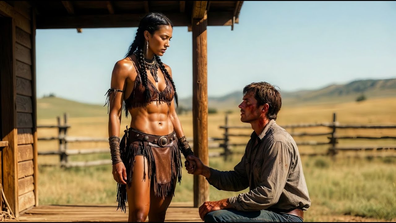 She Begged Him To Stay Forever — The Giant Apache Woman Who Changed A Rancher’s Fate.