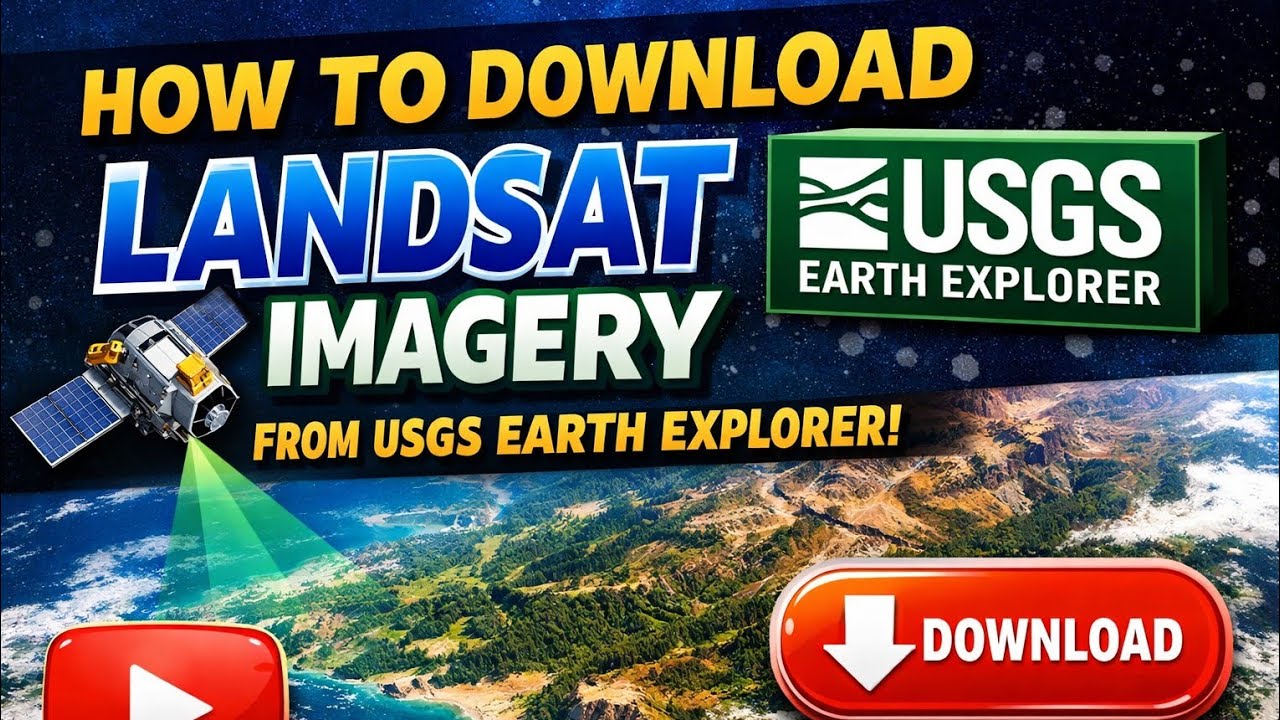 How To Download Landsat Imagery From USGS Earth Explorer ? - YouTube
