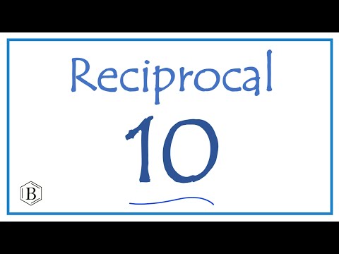 Reciprocal of 10