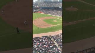 pretty good seats over third base at the tigers game Detroit Tigers