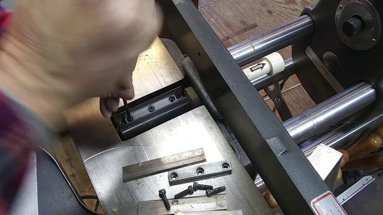 jointer maintenance part1 YouTube