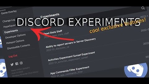 NEW METHOD!! How to get Experiments in Discord!