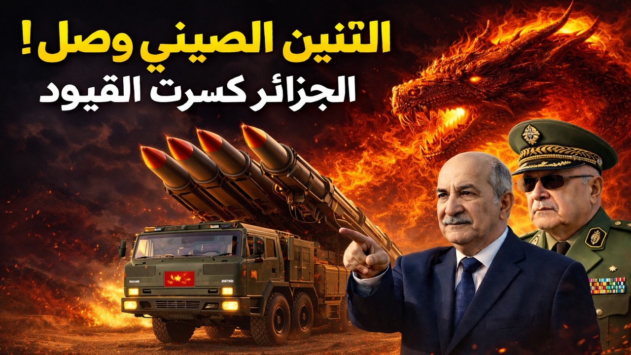 أسلحة التنين الصيني المرعبة تصل الجزائر! أسرار القرار بين تبون وشنقريحة.. وما هو موقف الدب الروسي؟
