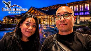Testing our LUCK at EAGLE MOUNTAIN CASINO, again.
