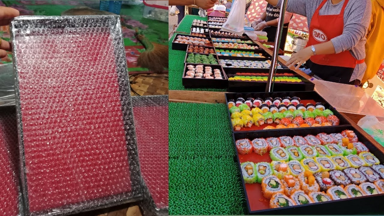 ร้านอร่อยจังซูชิ  #ใช้ถาดแบบไหม #ราคาเท่าไร #มาดูกัน