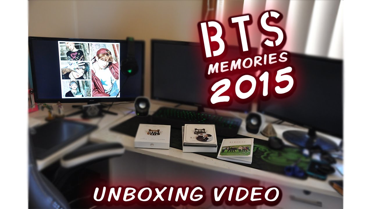 BTS Memories 2015 - Unboxing Video - YouTube