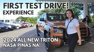 BAGONG TRITON, NASA PINAS NA! FIRST TEST DRIVE EXPERIENCE! WORTH IT KAYANG BILHIN?