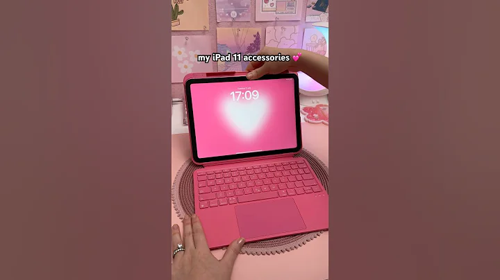 my iPad 11 accessories 😍✨ digital note taking | iPad keyboard case | apple pencil