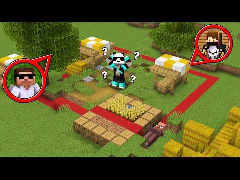 How many Hidden Bases can I hide in this square in Minecraft!