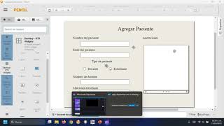 Herencia en Java P1:  Configuración de interfaz gráfica Agregar paciente