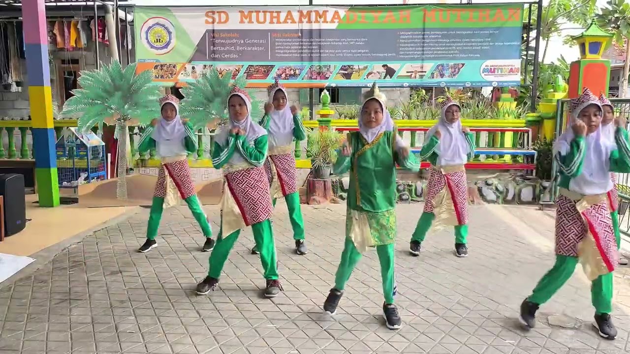 Lomba Senam Anak Indonesia Hebat 2025 _SD Muhammadiyah Mutihan Wates_DI Yogyakarta