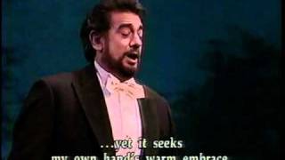 "Amor ti vieta" from Act II of Giordano's Fedora (Placido Domingo) chords